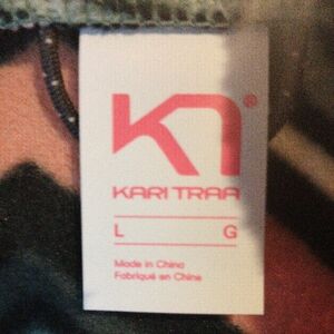 FINAL PRICE Kari Traa Multicolored Geometrically Designed Jacket Sz Large